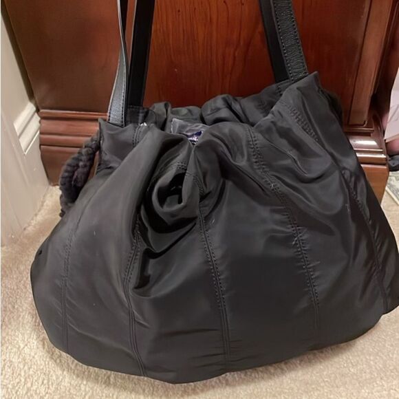 EUC See By Chloe Flo Nylon Shoulder Bag in Black - Picture 4 of 4